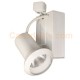 Liteline HID0720-39-WH - Line Voltage White HID Track Fixture - PAR20 39W Metal Halide Lamp - 120 Volt