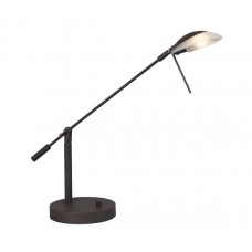 Galaxy-Lighting - 511065MTBZ - Portables - Table Lamp - Matte Bronze with Frosted Glass (Dimmable)