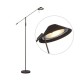 Galaxy-Lighting - 511246MTBZ - Portables - Floor Lamp - Matte Bronze with Metal Shade (Dimmable)