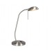 513665BN - Portables - Table Lamp - Brushed Nickel with Metal Shade (Rocket ON/OFF Switch)