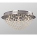 Galaxy Lighting 613260CH - Celeste Collection - 7-Light Flush Mount  with Crystal Decoration