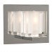 Galaxy-Lighting - 700671CH - Shelby Family - 1-Light Vanity - Chrome with Clear Glass (Inside Matte)