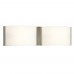 Galaxy-Lighting - 712757BN - Triton Family - 2-Light Vanity - Brushed Nickel with White Glass 