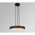 Galaxy-Lighting - 800931ORB/WH - Melbourne Collection - 6-Light Pendant - w/6",12",18" Extension Rods - Oiled Rubbed Bronze w/ White Glass