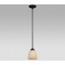 Galaxy-Lighting - 811441ORB - Sevilla Collection - 1- Light Mini-Pendant - w/ 3x12" Extension Rods - Oiled Rubbed Bronze with Amber Glass