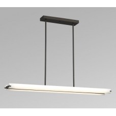 Galaxy-Lighting - 910715PRB - Fluorescent Pendant - w/ 6",12",18" Extension Rods - Painted Restoration Bronze w/ White Acrylic Lens