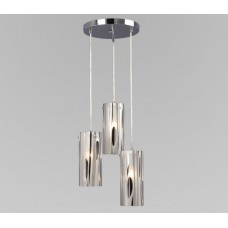 Galaxy-Lighting - 913275CH - Lustre Collection - 3- Light Pendant - Chrome Plated Frosted Glass 