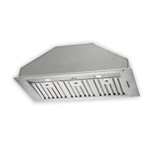  LumiFaro - Elite-Pro built-in range hood - Model 24036-S - 36" - Stainless baffle filters - 3 speed with time delay