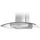  LumiFaro - 24600-480-S - Luna-Cristal Wall-Mount Range Hood - Stainless Steel  - 30" - 480CFM [Discontinued and Not available]