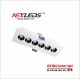 NEXLEDS - LED Mini Linear Light - 5CCT Adjustable - 8W - 120VAC - 500LM - White Finish - NX-6TW-8W-5CCT-C34