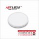 NEXLEDS - 9 inch Die-cast Flush Mount Panel - 5CCT Adjustable - 24W+6W - 120VAC - 2100LM - White Finish - NX-9SMPL18W-5CCT-WH