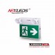 NEXLEDS - LED Emergency Light - 36W+2*5W - 120V/347VAC - 6500K - 469 lm per head - White Finish