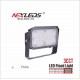 NEXLEDS - Smart LED Flood Light - 50W - 100-277VAC - 1350lm-1500lm - 3000K~5700K+RGB - Brown Finish