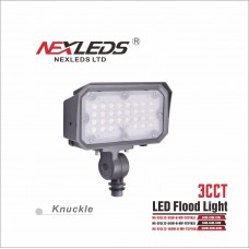 NEXLEDS - LED Flood Light - 30W/20W/15W - 3CCT Changeable - 120V-347V