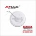 NEXLEDS - 9 inch LED Frameless Sensor Downlight - 10/15/18W - 100-130V - 3CCT Adjustable - PIR Sensor - White Finish - NX-SMDSE9-18WCeiling Mount