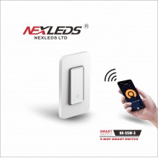 NEXLEDS - 3-Way Smart Switch - Max. Current 15A - 100-240VAC - 50K times Button Life 