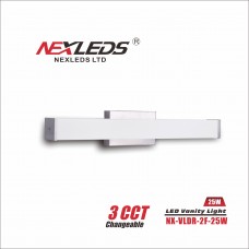 NEXLEDS - LED Vanity Light Bar - 3CCT Switchable - 2000LM - Dimmable - Damp location rated 