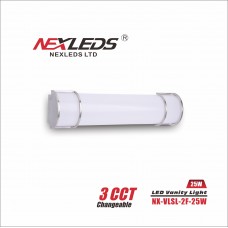 NEXLEDS - LED Vanity Light - 3CCT Switchable - 2000LM - Dimmable - Damp location rated 