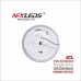 NEXLEDS - 4 inch PIR Sensor Single Ring LED Flush Mount - 15W - 120V - 3CCT Adjustable - Brush Nickel - NXSMRDS-15W-3CCT