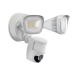 NEXLEDS - Smart Camera Square Security Light - 25W - 100-277VAC - 3000K~5700K - 2250lm-2500lm - White Finish 