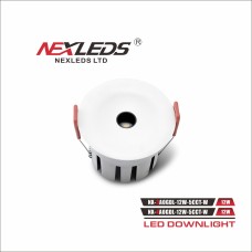 Nexleds NX-4A0GDL-12W-5CCT-W 4 inch Small Cut-Out Architectural Gimbal Downlight