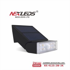 Nexleds NX-412S-2W-3K 2W LED Solar Light 3K Flexible angle