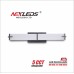 Nexleds NX-VLNL-2F-25W-5CCT-B 24 in. 5CCT Black Trim Vanity Light