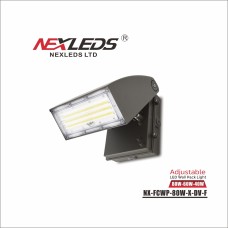 Nexleds NX-FCWP-80W-X-DV-F 40W/60W/80W Adjustable full cut-off wallpack 3CCT