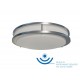 Reno R31031 LED 16″ FLUSH MOUNT CEILING FIXTURE with microwave sensor - integrated MCCT and Multi-Wattage technology