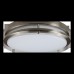 Reno R31034 RENO-CLD-16"-BN-MW-MCCT-MS-G2 - 16" Slim Double Ring Ceiling Fixture with Integrated Microwave Sensor Selectable Wattage 16/22/30W - 27/30/35/40/5000K