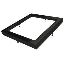 Reno R31183 RENO-S7RT-BK-SQ - 7" Black Trim for Square Slim Surface Fixture