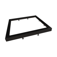 Reno R31185 RENO-S9RT-BK-SQ - 9" Black Trim for Square Slim Surface Fixture