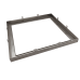 Reno R31186 RENO-S9RT-BN-SQ - 9" Brushed Nickel Trim for Square Slim Surface Fixture
