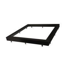 Reno R31187 RENO-S12RT-BK-SQ - 12" Black Trim for Square Slim Surface Fixture