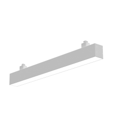 RENO R31321 LED Linear Track Light - 2FT - 3 wattage adjustable: 25W-30W-40W - 3CCT adjustable - Input Voltage: AC100-277V - H-type - WHITE 