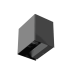 Reno R31411 RENO-WLCY-MW-DV-MCCT-BK - Changeable Silhouette Wall Light - Selectable Wattage: 8/12/16/20W