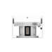Reno R31412 RENO-WLCY-MW-DV-MCCT-WH - Changeable Silhouette Wall Light - Selectable Wattage: 8/12/16/20W
