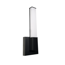 RENO R32011 Black Slim Wall Sconce - 16W - 27/30/35/40/50K Selectable CCT - 120V - 1000 lm 