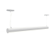 Reno R33411 RENO-RALS4-DV-MW-MCCT-WH - 4ft Rounded Architectural Linear Strip 20/30/40W Selectable Wattage - 30/35/40/5000K