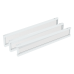 Reno R33421 RENO-ULVP-DV-40W-MCCT-WH - Architectural Vertical Pendant with Tri-Side Illumination and Translucent Optics - 40W