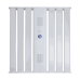 Reno R34113 LED LINEAR HIGHBAY R3 - 35k/4k/5k Selectable CCT - 180w/210w/230w Selectable Wattage - Dual Voltage 120-347v - 10FT Cord IncludedLinear LED High-Bay