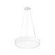 Reno R34501 18" Round Highbay Fixture - 30/40/50/60W - 27/30/35/40/50K - 120-347V - 0-10V Dim - White Finish 