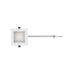 Reno R36230 RENO-DL4-MW-DV-MCCT-SQ-WH - 4" Square Commercial Downlight Selectable Wattage 8/10/14/16W - 27/30/35/40/5000K