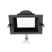 Reno R36235 RENO-DL8-MW-DV-MCCT-SQ-BK - 8" Square Commercial Downlight Selectable Wattage 15/20/25/30/35W - 27/30/35/40/5000K