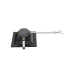 Reno R36235 RENO-DL8-MW-DV-MCCT-SQ-BK - 8" Square Commercial Downlight Selectable Wattage 15/20/25/30/35W - 27/30/35/40/5000K