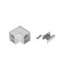 Reno R39404 Architectural Strip Fixtures 90° Connector that can be illuminated-CCT. WHITE FINISH