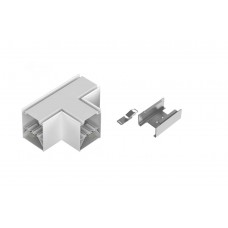 Reno R39406 Architectural Strip Fixtures T Connector that can be illuminated-CCT. WHITE FINISH