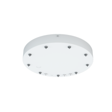 Reno R39542 Canopy kit for the Architectural Ring Fixture - Suitable for mounting 3 fixtures - Includes the Cable Gripper, ceiling Bracket, and Driver Bracket - White Finish
