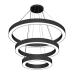 Reno R39543Canopy kit for the Architectural Ring Fixture - Suitable for mounting 3 fixtures - Includes the Cable Gripper, Ceiling Bracket, and Driver Bracket - Black Finish