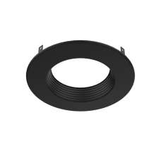 Reno R39904 RENO-DL6-TM-BK - 6" Trim for Prime Commercial Downlight Black Finish